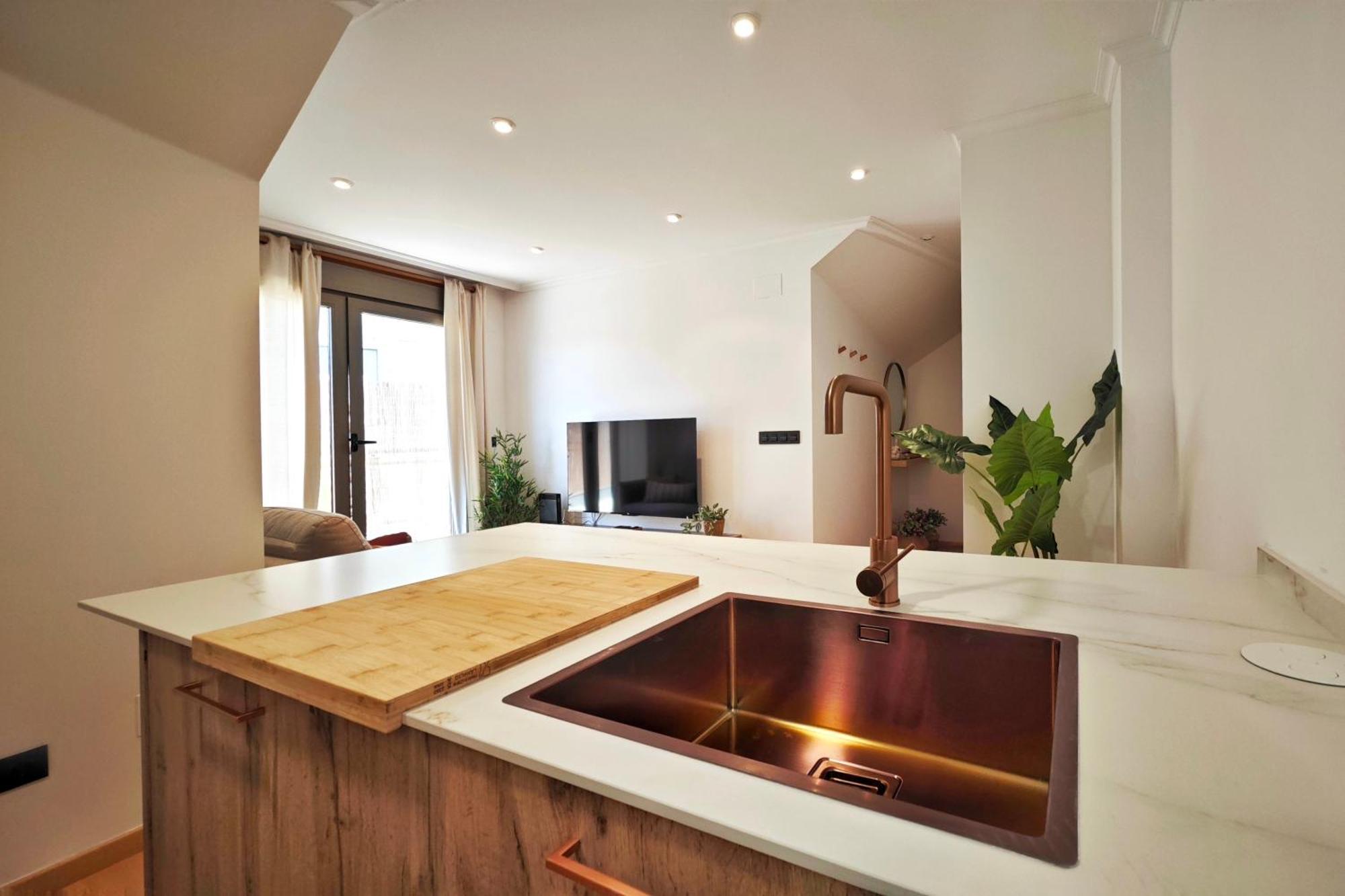 サンシェンショDesconectaengalicia Atico Castelao 50M Silgarアパートメント エクステリア 写真